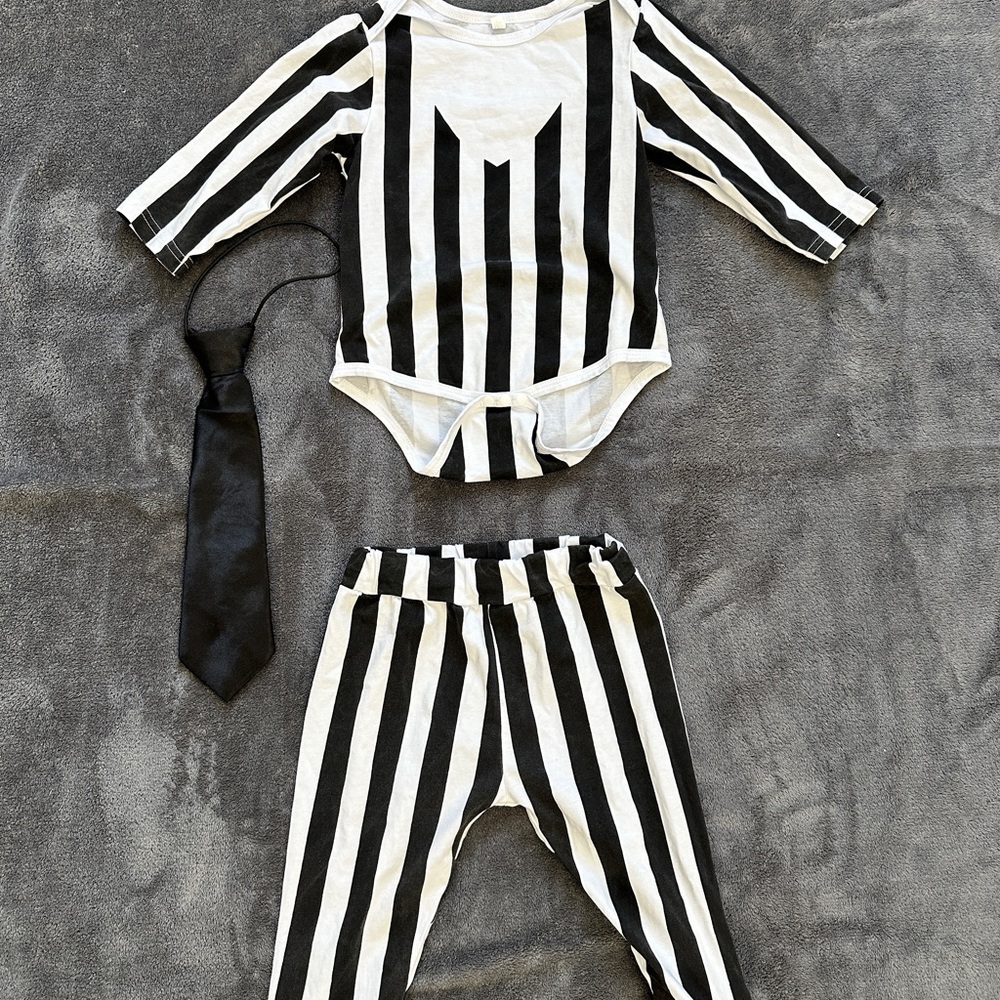 Beetlejuice toddler costume
